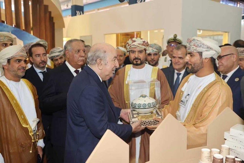 Golden City Doors booth visit at Algiers International Fair 2025 / زيارة جناح المدينة الذهبية للأبواب في معرض الجزائر الدولي 2025