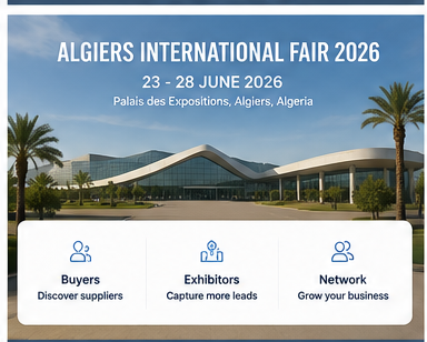 Trade show guide and event summary visual